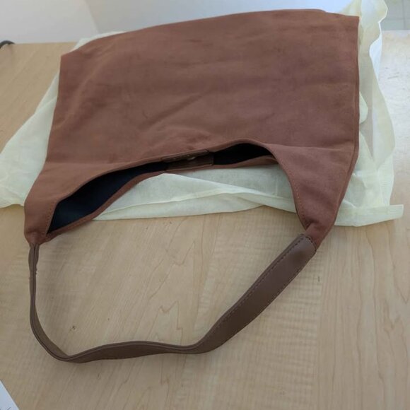 Suede Bag Suede Tote Bags, Suede Purse Tote Bag for Women Work Bags, Suede Slouc - Picture 6 of 7